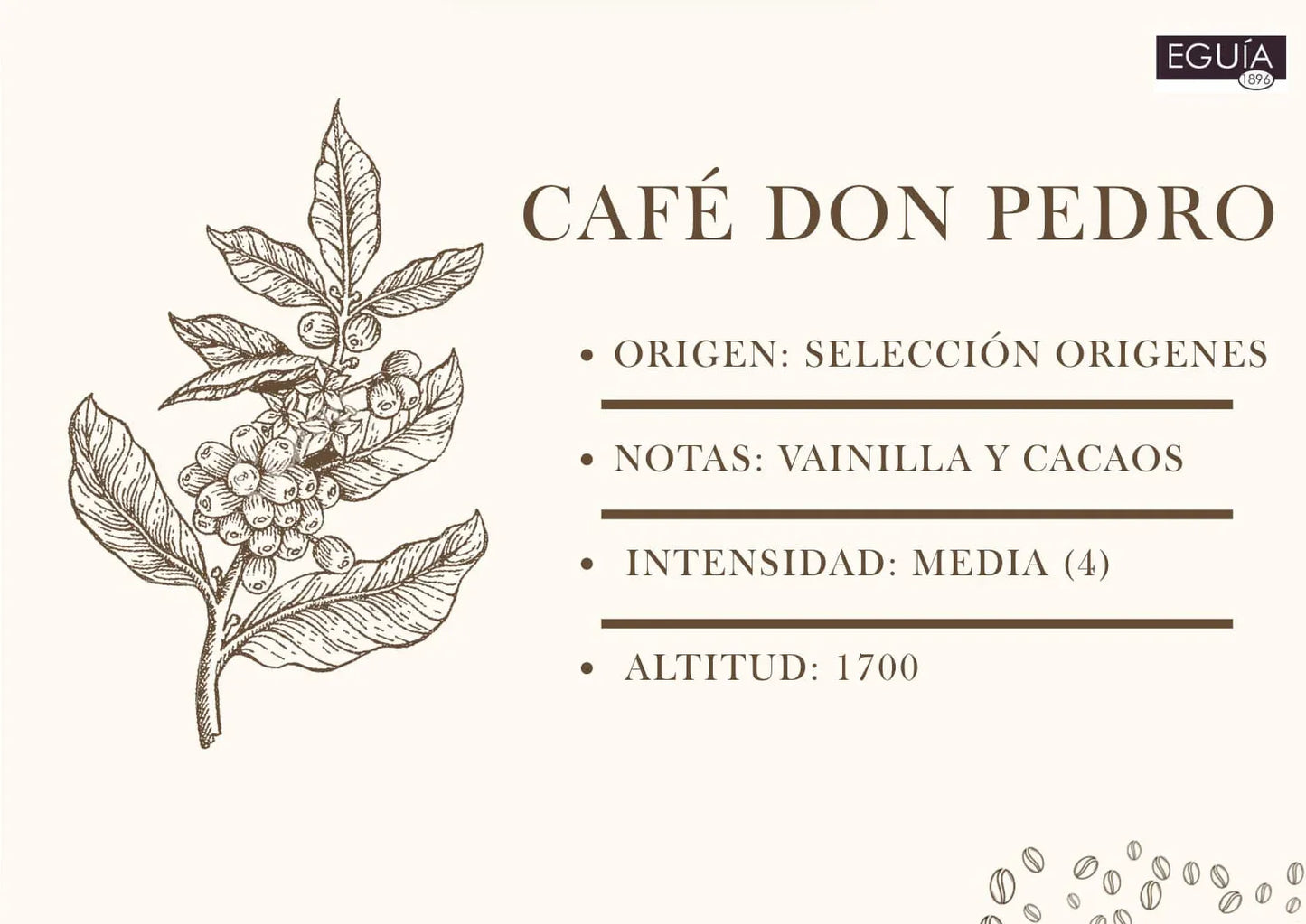 Café Blend Don Pedro - Casa Eguia