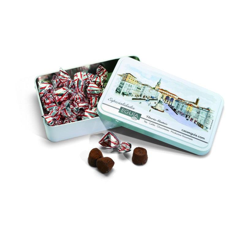 Lata de trufas de chocolate - Casa Eguia