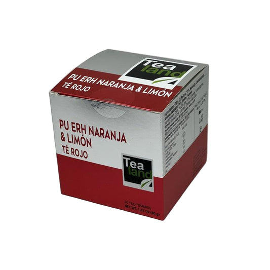 Té Rojo Pu Erh Naranja Limon - Casa Eguia