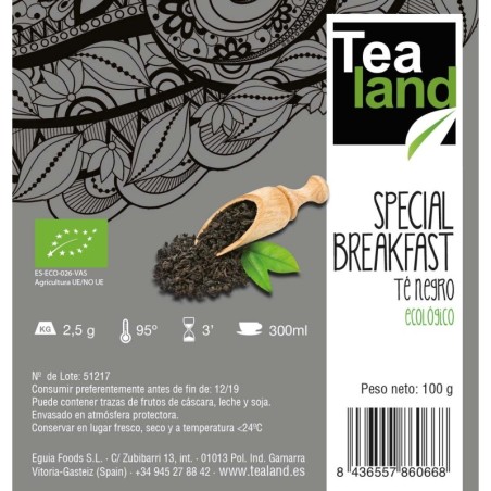 SPECIAL BREAKFAST ECO BLACK TEA 100G