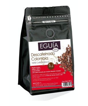 CAFÉ DESCAFEINADO COLOMBIA 250g