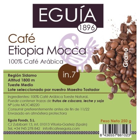 CAFÉ MOCCA ETIOPIA 500g