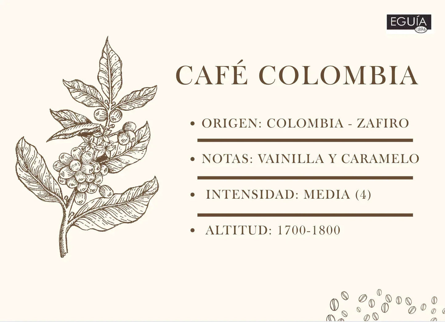 Café Colombia Zafiro - Casa Eguia