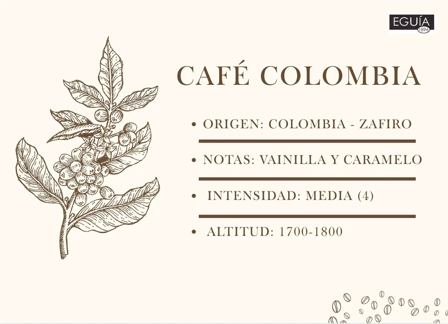 Café Colombia Zafiro - Casa Eguia