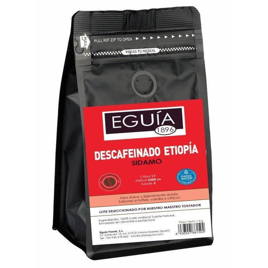 Descafeinado Etiopía - Casa Eguia