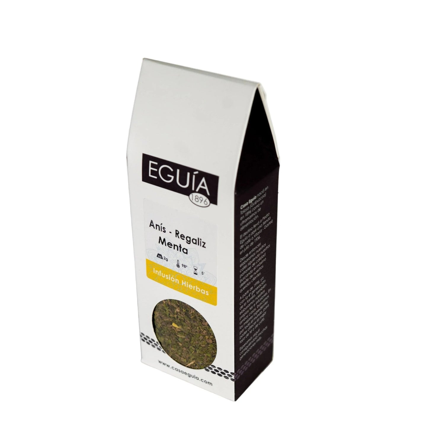 Infusión Regamin - Regaliz, Anís y menta - Casa Eguia