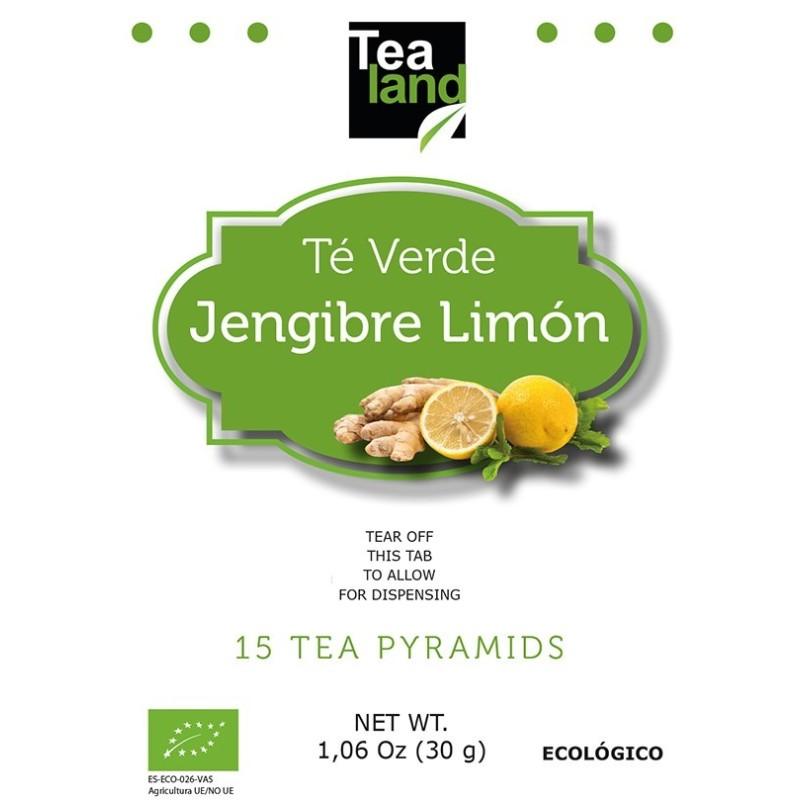 TE VERDE JENGIBRE LIMON ECO