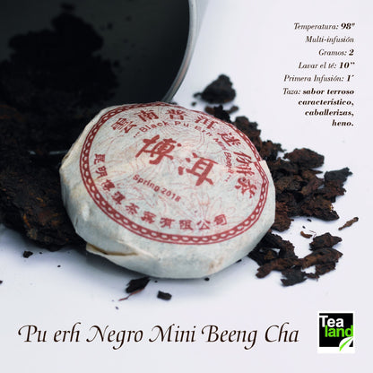 Té Pu erh Mini Beeng Cha