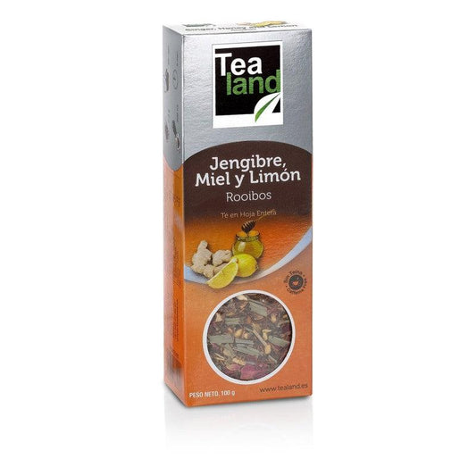 Rooibos, Ingwer, Honig und Zitrone 