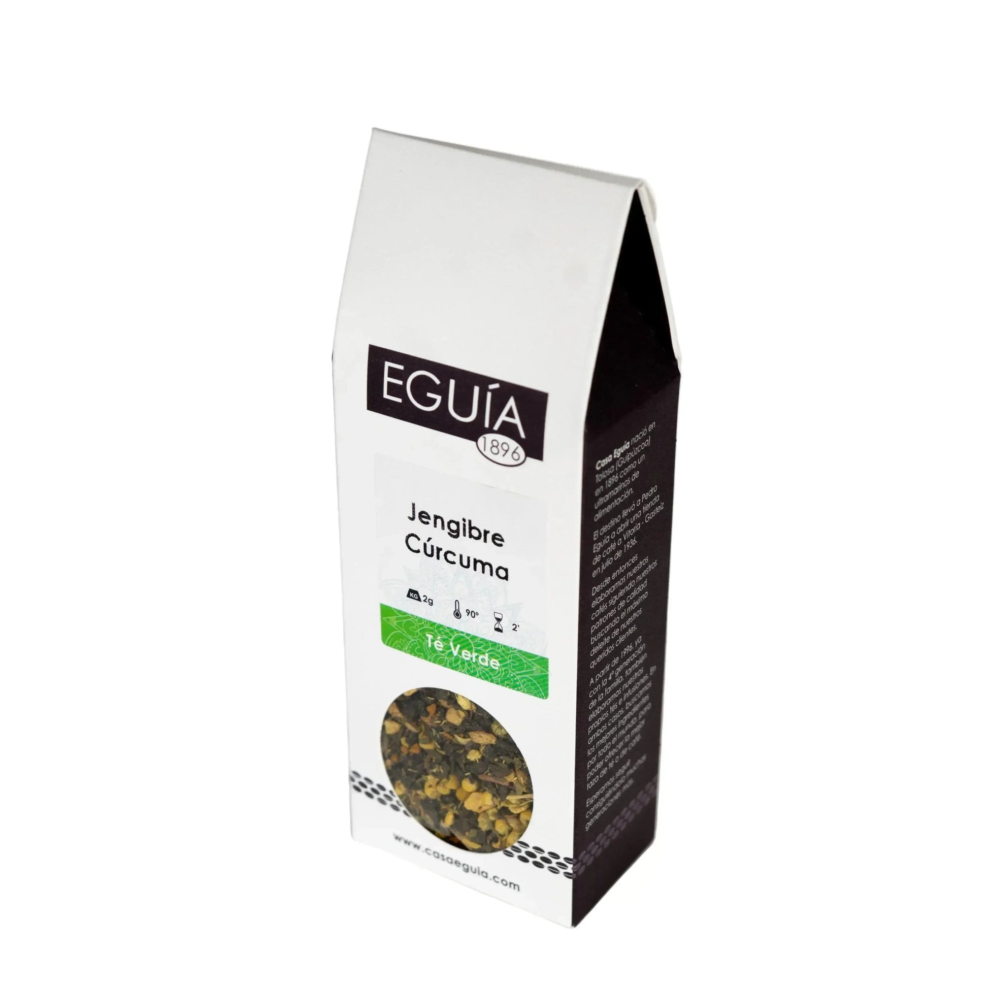 Té Verde Jengibre Cúrcuma - Casa Eguia